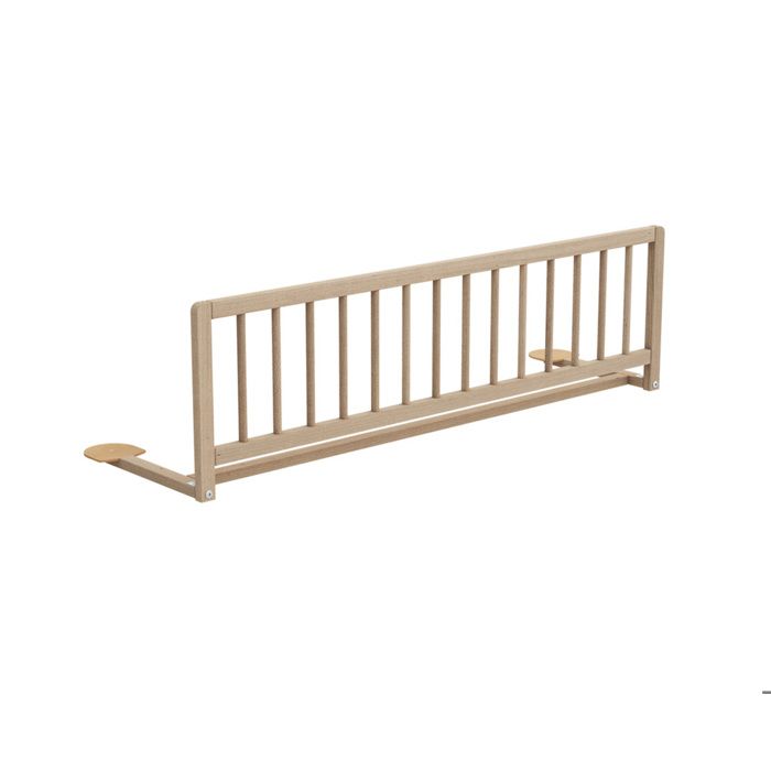 Barrière de lit WEBABY SIDO 117 cm Hêtre brut