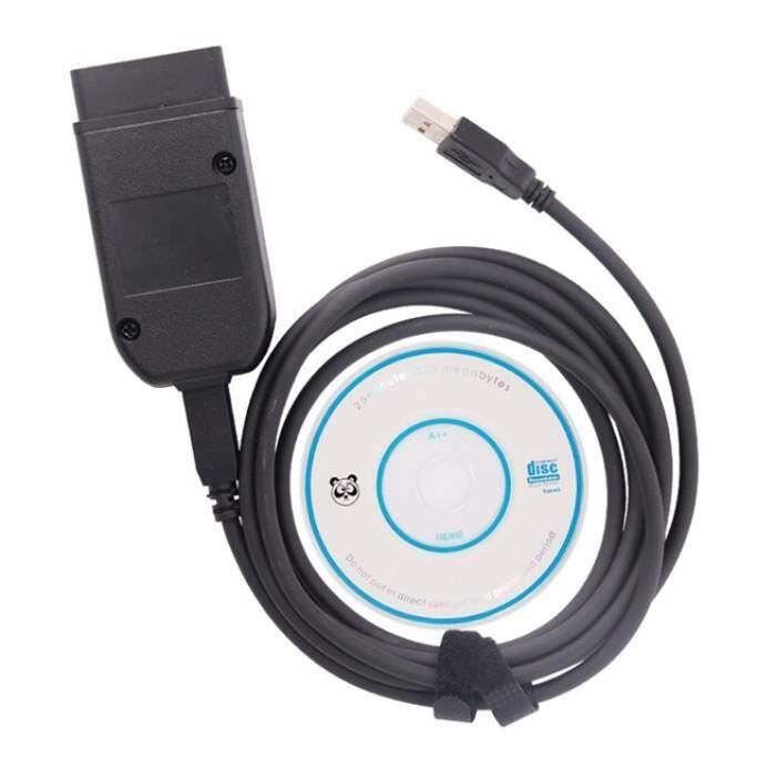 OPI13380-OUTIL DE DIAGNOSTIC,VAG COM 22.3 Hex V2 Interface USB VagCom 21.9 Obd2 Scanner outil de Diagnostic pour VW AUDI Skoda Sea