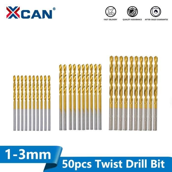 Lot De 5 Forets Hélicoïdaux Diamantés Uxcell - Diamètre 2mm - Pour Métal, Bois, Plastique - Idéal Bricolage