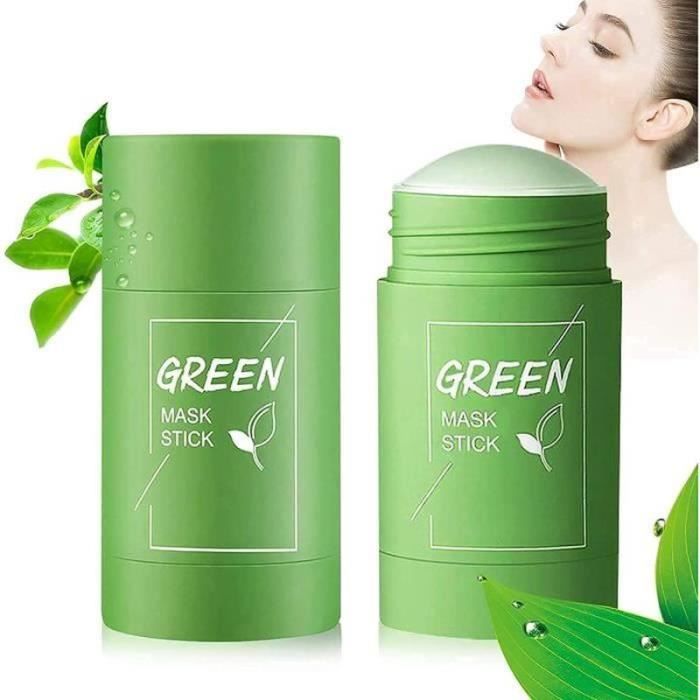 2PC Green Mask Sticks Green Tea Purifying Clay Stick Mask Blackhead