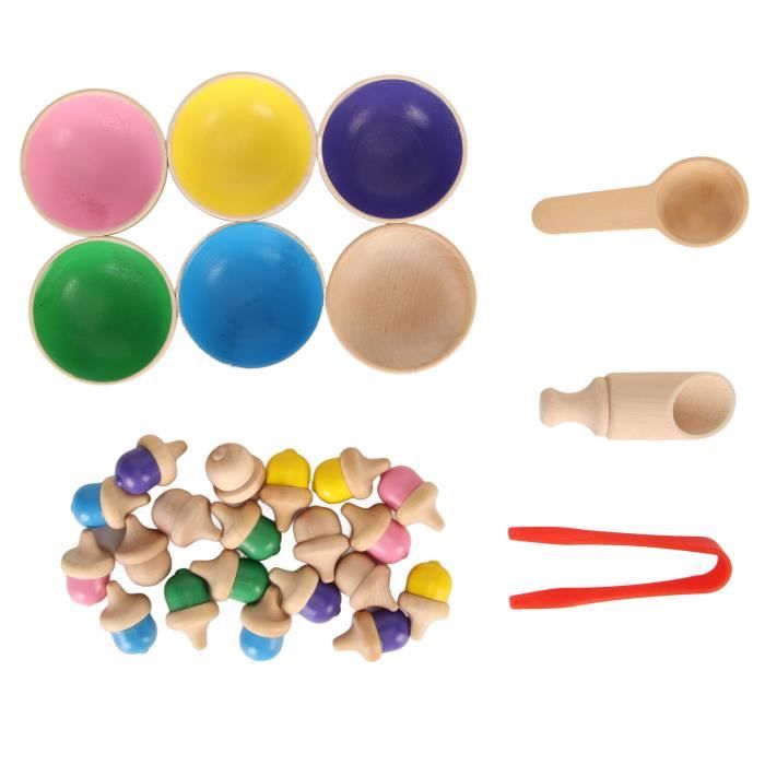 100 Bâtons De Comptage En Bois Colorés - Jouet éducatif Maths - Apprentissage Couleurs Et Formes - LRXIYODE