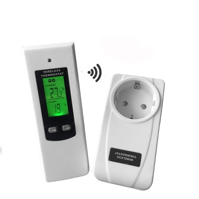 Thermostat d’Ambiance Sans Fil - ZWDXHAO - Contrôleur de température