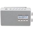 Radio PANASONIC D10 - DAB/DAB+ et FM - 2W - Blanc-1