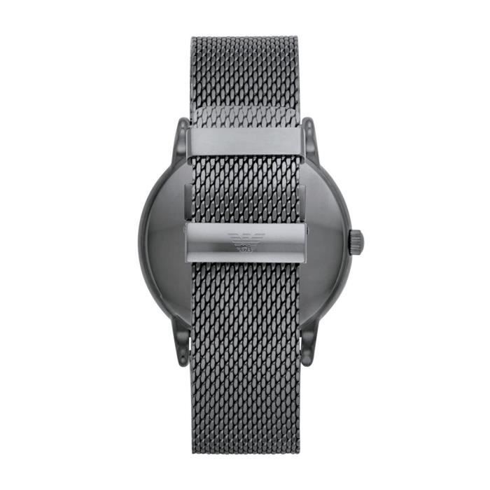 EMPORIO ARMANI Montre Homme Luigi Anthracite AR11053 Cdiscount Bijouterie