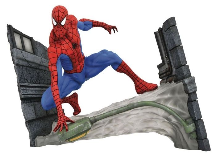Figurine Spider-Man miniature Webbing PVC Gallery Diorama
