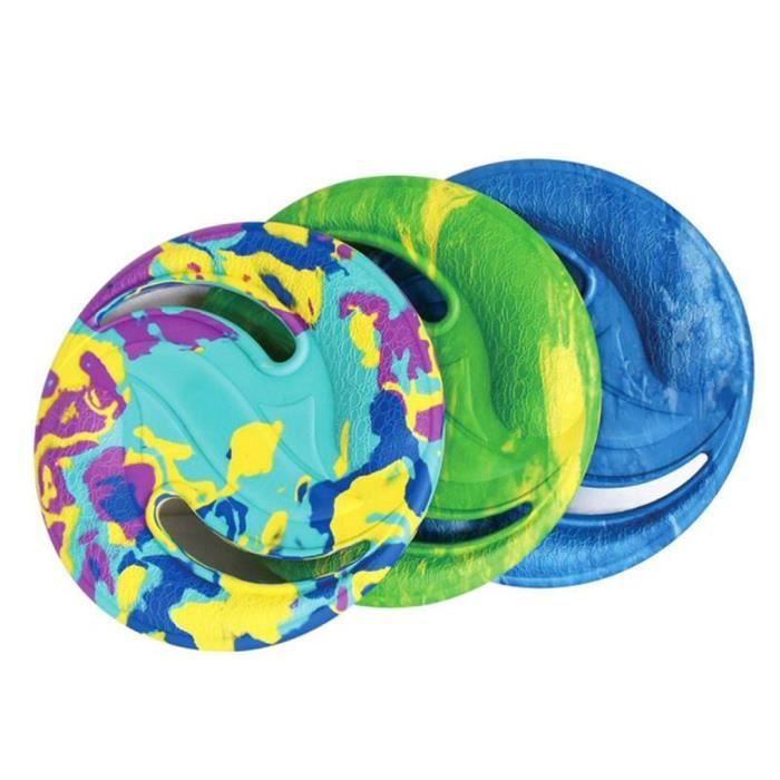 Bleu - disques volants colorés pour Sports d'eau, plage, Golf, gravité,  Boomerang, jouets d'entraînement pour - Cdiscount Sport