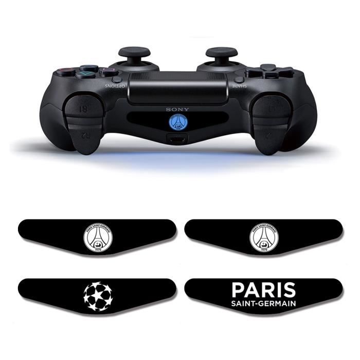 PSG Saint Paris German Football Team autocollant peau PS4 pour le contrleur  Sony Playstation 4 Console Wireless Cover With 4 LEDs - Cdiscount  Informatique