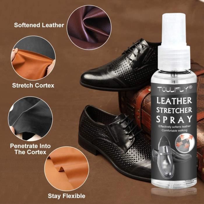 Assouplisseur Cuir,Assouplissant Chaussures,Shoe Stretcher,Shoe eze  Assouplisseur,Embauchoirs Chaussures Spray,pour Chaussures Trop - -  Cdiscount Chaussures