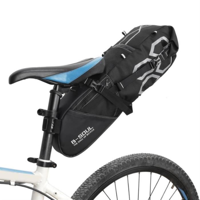 Accessoire velo Sac de selle de velo de montagne grande capacite de 12l sacoche de selle pour vtt pour l equitation A955320630 Cdiscount Sport