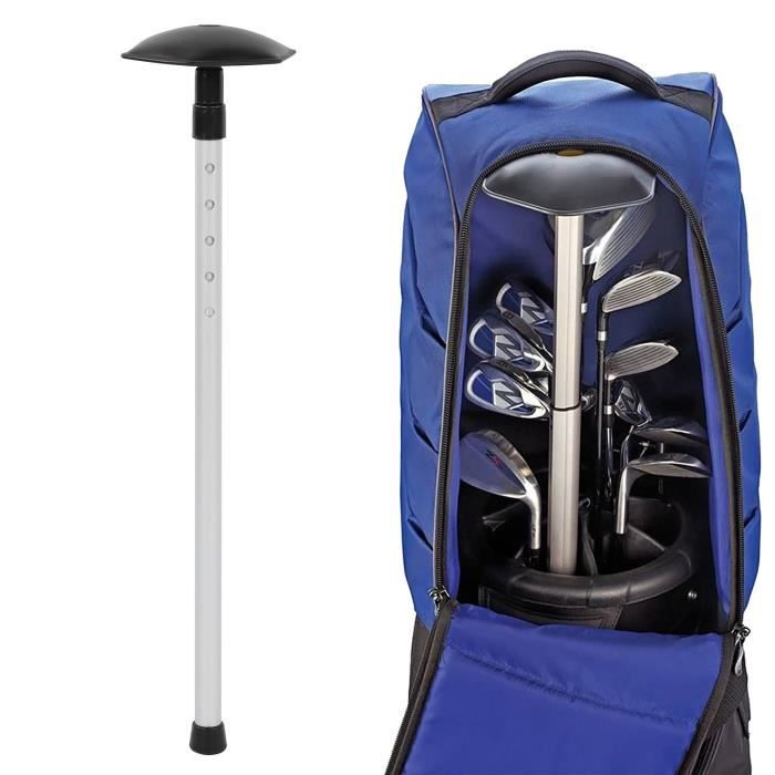 Tige Télescopique Support Rigide Club de Golf Accessoires Bras Réglable  pour Sacs de Transport