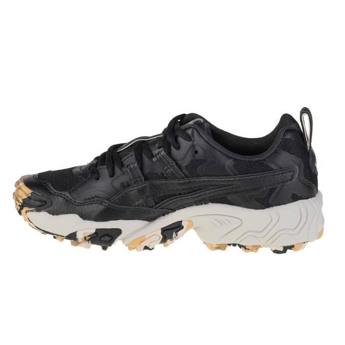 Asics gel femme best sale noir