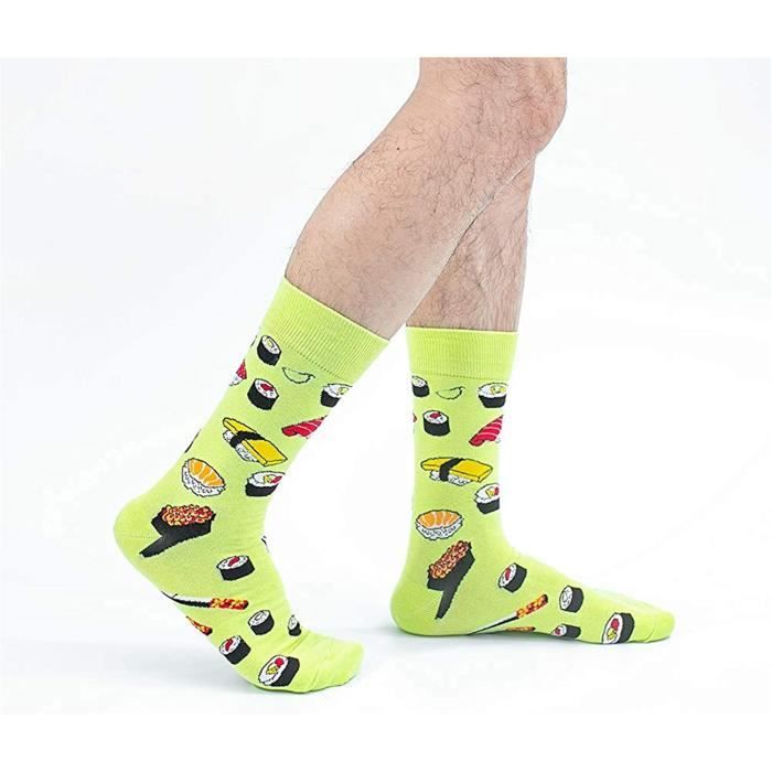 Chaussettes hautes homme fantaisie online