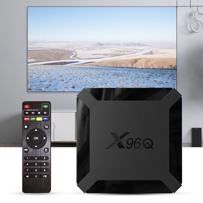 Android TV Box X96Q TV Box Android TV 4K 2GB 16GB décodeur TV Box