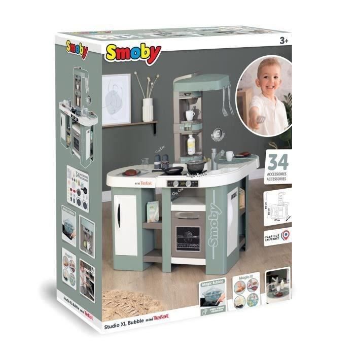 Set Micro-ondes électronique Smoby et cuisine Loft
