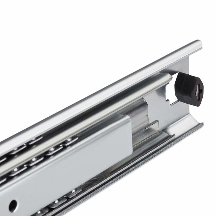 Stahlia 1 Paire De Glissières De Tiroir, 35 Mm, Longueur : 300 Mm, Entièrement Télescopique, Pour Tiroirs, Meubles De Cuisine, Armoires De Cuisine, Bureau, Meubles De Salle De Bain