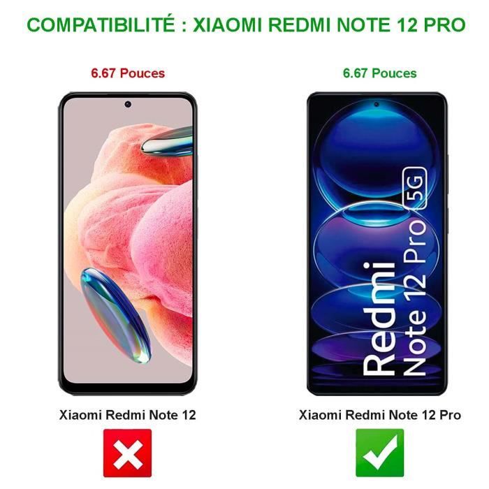 Protecteur écran Verre Trempé 9H Pour Redmi Note 12 Pro / Pro+ - Lot Transparent