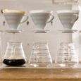 Hario V60 02 - Porte filtre café en céramique blanche 1 à 4 tasses V60-2