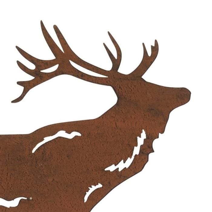 Autres accessoires de décoration AUBRY GASPARD - Cadre en bois Cerf