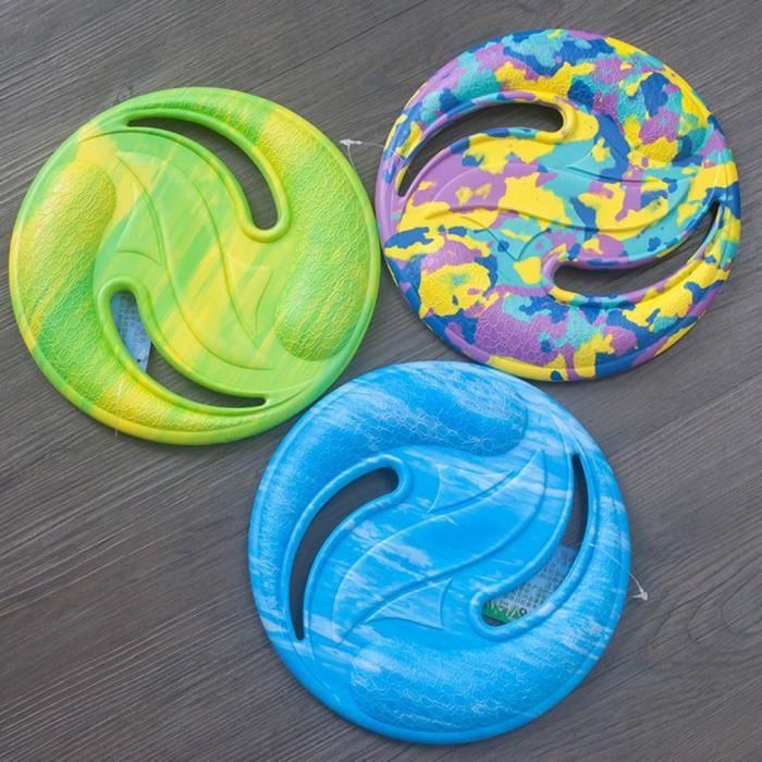 Bleu - disques volants colorés pour Sports d'eau, plage, Golf, gravité,  Boomerang, jouets d'entraînement pour - Cdiscount Sport
