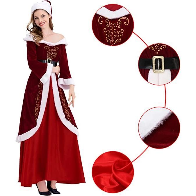 Robe longue mere noel on sale