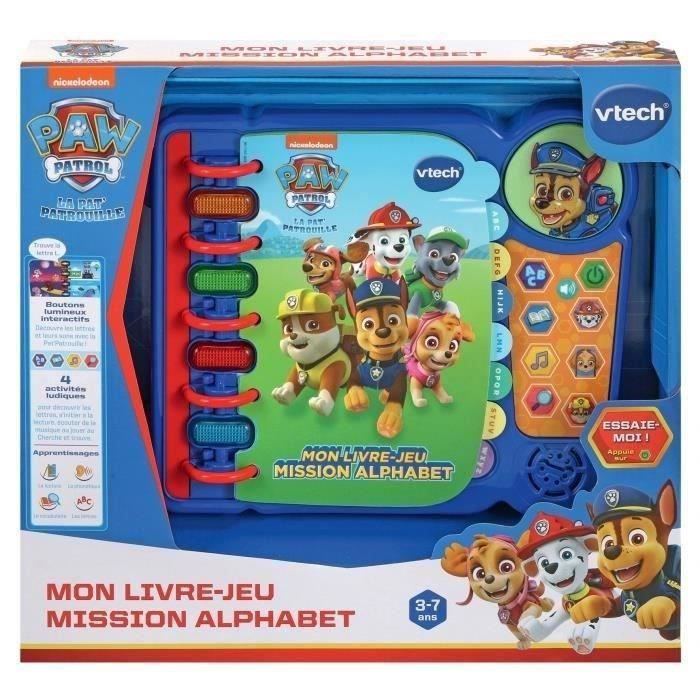 Vech Vech Pat patrouille - Mon livre-jeu mission alphabet - Cdiscount Jeux ...