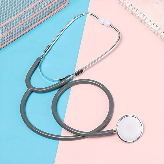 CRGANGZY DIY Docteur Stéthoscope Jouet Stéthoscope Portable Assembler Jouet Légère Vibration Produit Un Équipement Scientifique Expérimental Sonore
