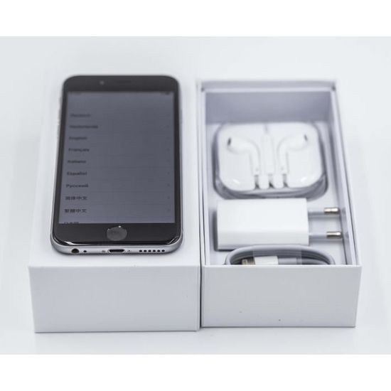 Iphone 6s 64 Go Gris Sidéral Reconditionné