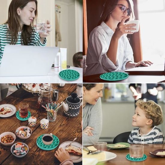 Jouet Anti-stress à Bulles Pop Bubble En Silicone - Pop It Pour Enfants Et Adultes, Cadeau Ludique Contre L'anxiété