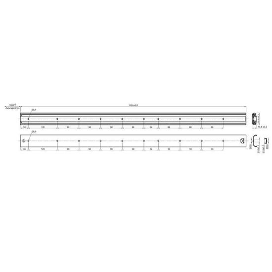 insérées 4 paires SO-TECH® Glissières à Extension Complète Coulisses Télescopiques noires 300 mm à Billes 8 PIÈCES