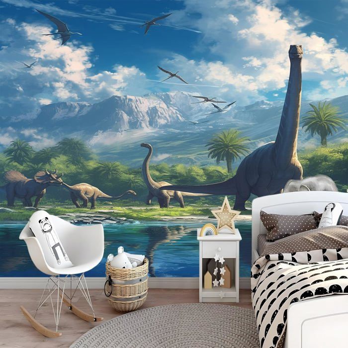 Papier Peint Panoramique Dinosaurenull