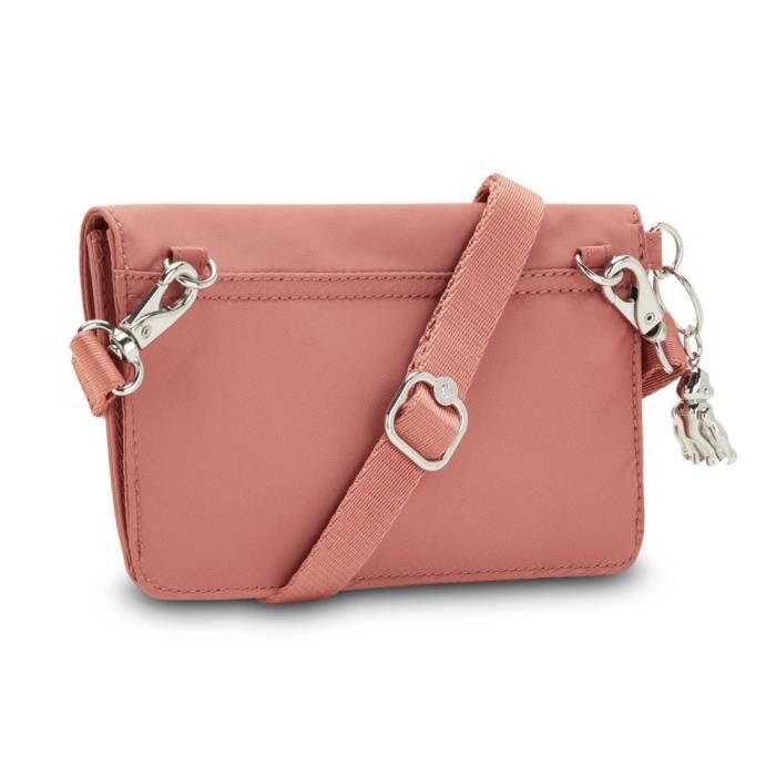 Petit sac bandouli re Kipling NEW LELIO Pochette Almost Rose