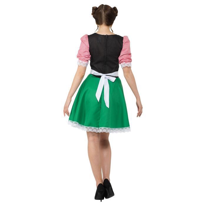 Déguisement bavaroise colorée femme