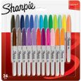 Sharpie 2065405 marqueur 24 pièce(s) Multicolore Pointe fine/ogive-0