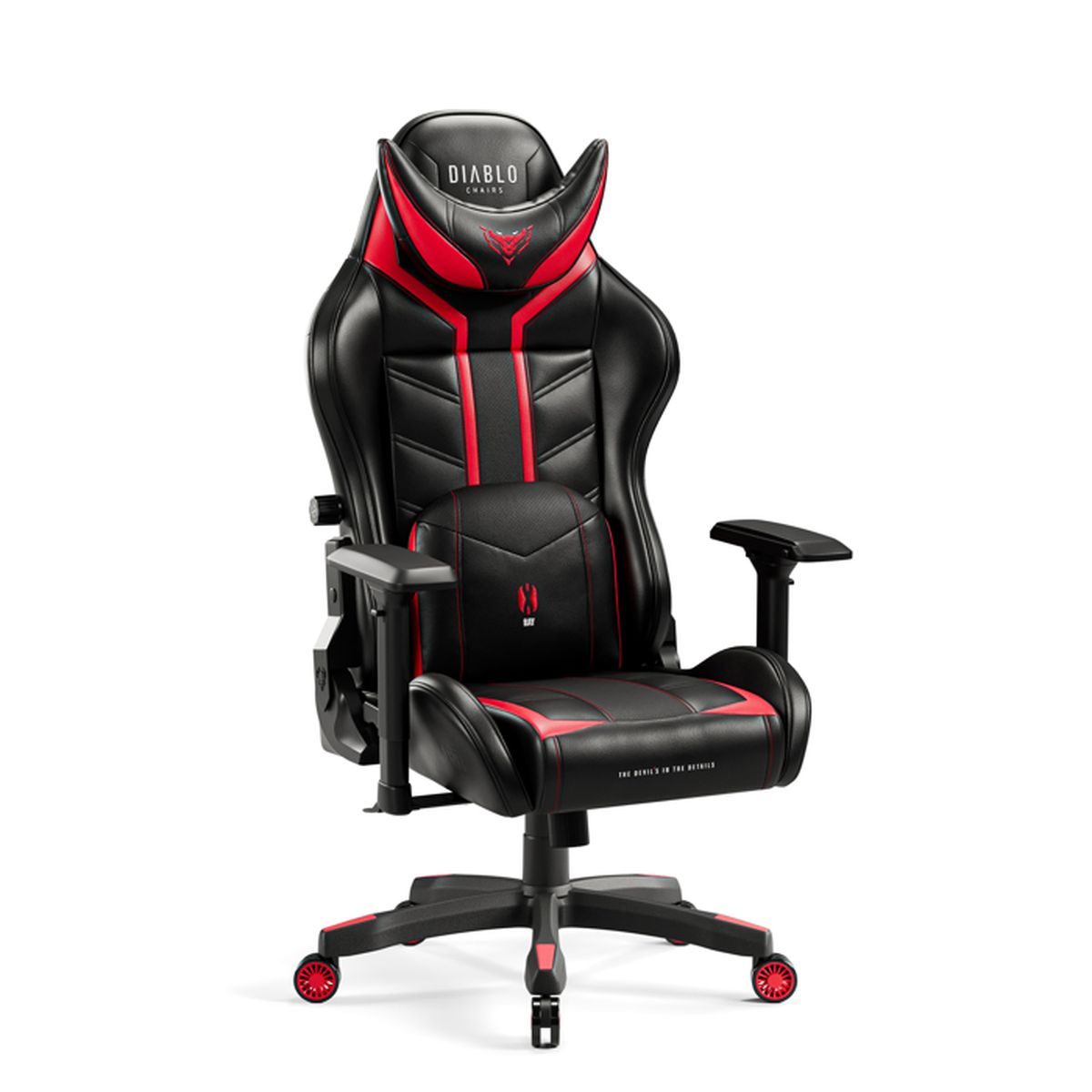 Chaise GAMING DOWINX LS6670 Rouge / Avec Accoudoirs Et Repose Pieds Avec Table Gaming Dowinx Zk Z002 Rouge