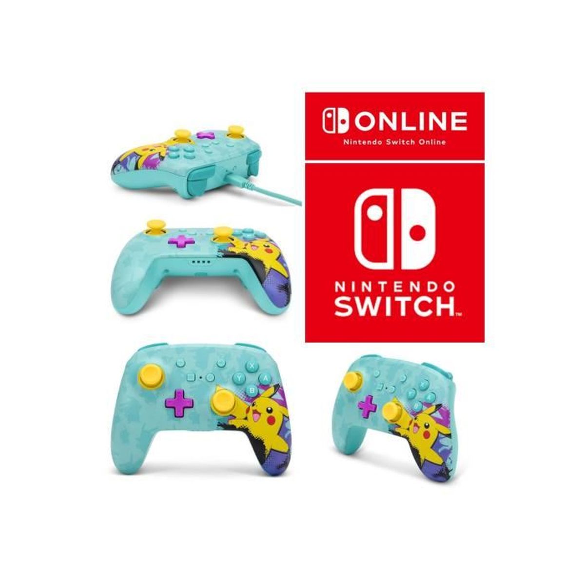 Nintendo Switch Bluetooth sans fil Pokémon Pikachu Paint Lite Pikachu Paint