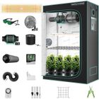 Mars Hydro TSL2000 LED élèvent la lumière + 120x60cm Kits complets de tente de culture fleur grow tent kits