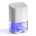 YOUNGDO Deshumidificateur d'Air 1200ML - Déshumidificateur Portable 40W Silencieux pour Salle De Bain, Chambre, Camping-Car