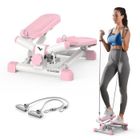 Stepper 2 en 1 pour la maison, Merach, Réglage Stride jusqu'à 35 cm, Charge maximale 150 kg, avec Écran LCD, Connecté APP
