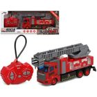 IAMS CHIEN Camion de Pompiers Fire Rescue Télécommandée 112054 - BigBuy Fun - Jouet télécommandé - Echelle 1:48 - Rouge