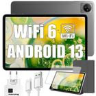 Blackview Tab 30 WiFi Tablette Tactile 10.1 pouces HD+ IPS Android 13Go WiFi 6, RAM 6 Go ROM 64 Go-SD 128 To 5100mAh - Gris