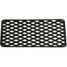 IDMAT Tapis grattant en caoutchouc - 33x58 cm - noir