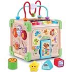 VTECH BABY Jouet interactif VTECH CUBE NATURE - Bois certifié FSC® - Animaux musicaux - 9-36 mois