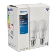 Ampoule LED Philips Standart A60 6W substitut 40W 470 lumens blanc chaud  2700K B22