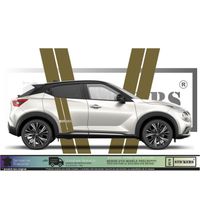 Nissan Juke Bandes - OR - Kit Complet - Tuning Sticker Autocollant Graphic Decals