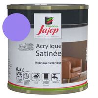 Peinture acrylique satinée lavande Jafep  0,5l  0,5 L