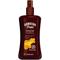 HAWAIIAN TROPIC Spray huile sèche solaire protectrice - SPF 20 - Noix de coco - 200 ml