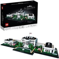 LEGO® 21054 Architecture La Maison Blanche, Ensemble de construction Landmark, Modèle de Collection et d'Exposition pour Adultes