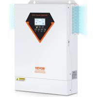 Onduleur Hybride - VEVOR - Onduleur Solaire Hybride 5500 W 230 V avec Contrôleur Solaire MPPT 100 A