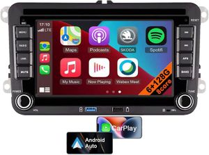 AUTORADIO Autoradio Android 13 pour VW Golf, Polo, Passat, T