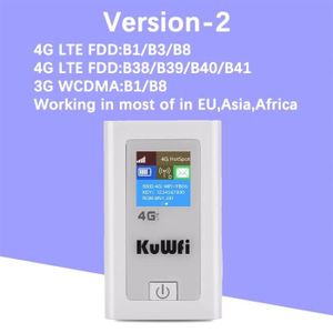 MODEM - ROUTEUR Blanc-2 - 5200mAH Power bank Portable 3G 4G Wirele